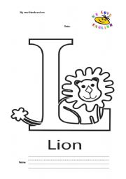 English Worksheet: letter r