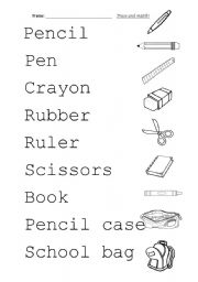 School Objects