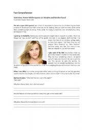 Text Comprehension 