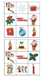 Christmas bingo 2/2