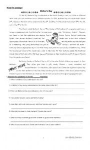 English Worksheet: Celebration, Building Words and Vocabulary Test