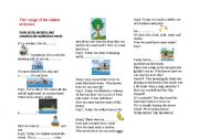 English worksheet: The voyage of the animal orchestra