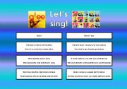 GLEE SERIES  SONGS FOR CLASS! S01E08  FULLY EDITABLE WITH KEY!