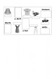 English worksheet: Clothes