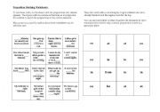 English Worksheet: Basic Preposition Matching Cards