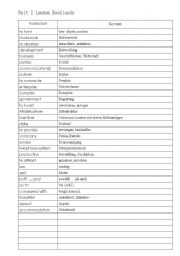English Worksheet: London Docklands 
