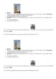 English Worksheet: BIG BEN