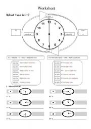 English Worksheet: Revisions Worksheet
