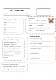 English worksheet: Past Simple