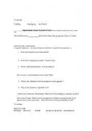 English Worksheet: Life of Pi quiz