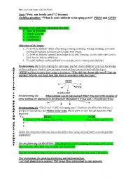 English worksheet: LESSON PLAN, 