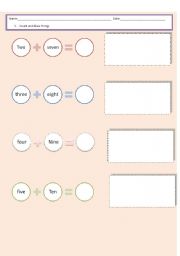 English worksheet: Numbers