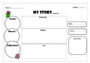 English Worksheet: Library Worksheet 