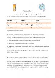 English Worksheet: Do you know your punctuation? 