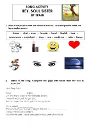 English Worksheet: Hey, soul siter