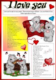 English Worksheet: DIFFERENT WAYS OF SAYING 