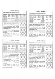 English Worksheet: The clock