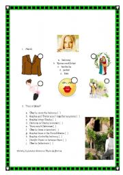 English Worksheet: Letters to Juliet