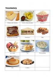 English Worksheet: FOOD LIKES AND DISLIKES