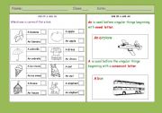 articles use of a/an