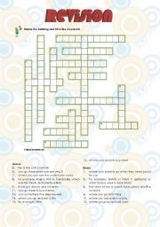 English Worksheet: Revision before TEST + key