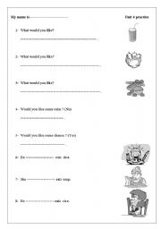 English worksheet: favorits