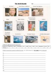 English Worksheet: Superlative_World Records