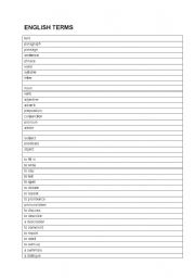 English worksheet: classroom phrases