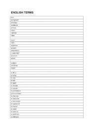 English Worksheet: classroom phrases