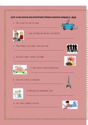 English Worksheet: Present Perfect  with for/since