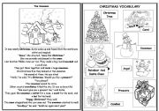 English Worksheet: CHRISTMAS