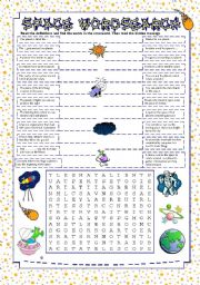 Space Wordsearch