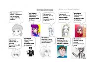 English Worksheet: teen conversation cards