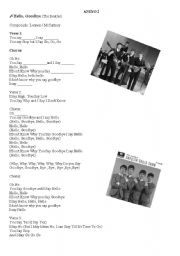 English Worksheet: Hello The Beatles