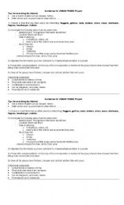 English Worksheet: Urban Tribes