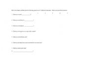 English worksheet: Present Perfect Practice Survey