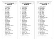 English Worksheet: nationalities