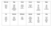 English Worksheet: Taboo movies/music