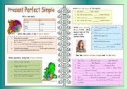 English Worksheet: present perfect simple