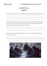 English worksheet: Jekyll BBC series Episode 3