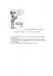 English Worksheet: Oliver Twist  worksheet