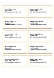 English worksheet: Numbers