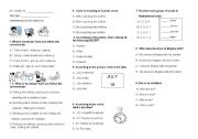 English Worksheet: qustions review