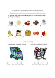 English Worksheet: Countable and uncountable 