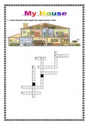 My house crossword puzzle