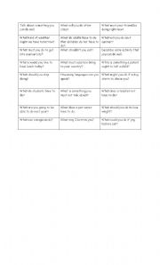 English Worksheet: Games using Modal