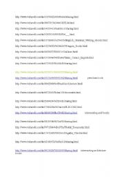English Worksheet: Some useful websites for you
