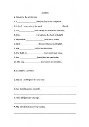 English worksheet: 3times