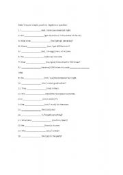 English Worksheet: Present Simple Tense