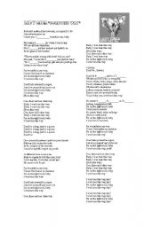 English worksheet: Lady Gaga - Born this way